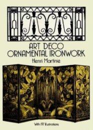 Art deco ornamental ironwork