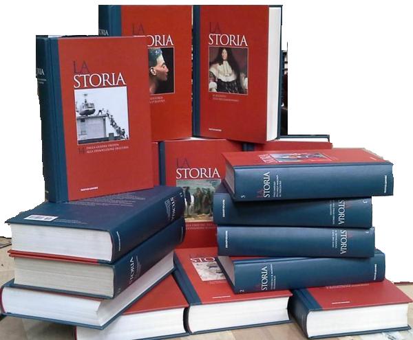 Enciclopedia la storia. 16 volumi