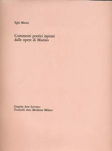 Egle Marini . Commenti poetici ispirati dalle opere di Marino