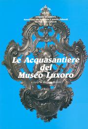 Acquasantiere del Museo Luxoro
