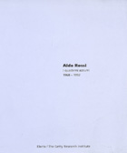 Aldo Rossi . I quaderni azzurri . 47 quaderni