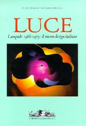 Luce, lampade 1968-1973, il nuovo design italiano