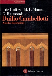 Cambellotti - Duilio Cambellotti, arredi e decorazioni