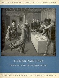 Paintings from the Samuel H. Kress collection, Italian painting thirteenth to fifteenth century