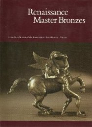 Renaissance master bronzes from the collection of The Kunsthistorisches Museum Vienna